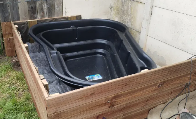 Création d’un bassin à poissons – Aménagement extérieur sur mesure à Bavay, Bavay, Le Jardin de Romain