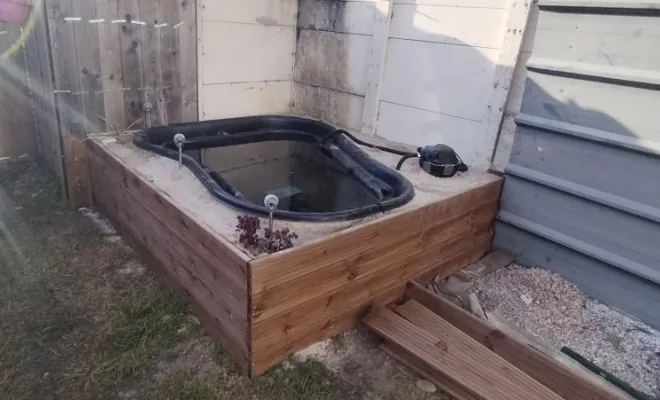 Création d’un bassin à poissons – Aménagement extérieur sur mesure à Bavay, Bavay, Le Jardin de Romain